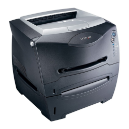 Lexmark E232 Manuel utilisateur | Fixfr