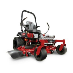 Toro 60in Z Master Professional MyRide 2000 Series Riding Mower Riding Product Manuel utilisateur