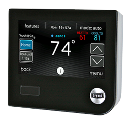 Bryant SYSTXBBECC01-B Black Evolution™ Connex™ Control Manuel du propriétaire | Fixfr