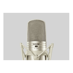Shure KSM44A : Guide Utilisateur + Chat IA & PDF | Fixfr