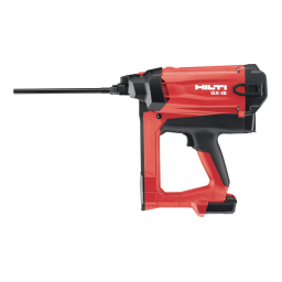 Hilti GX-IE, GX-IE XL: Chat IA et accès PDF | Fixfr