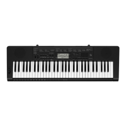 Casio CTK-3500 Manuel utilisateur | Fixfr