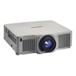 Christie DHD851-Q 1DLP dual-lamp digital projector series. Manuel utilisateur | Fixfr