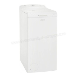 Whirlpool AWE 8763 GG Washing machine Manuel utilisateur | Fixfr