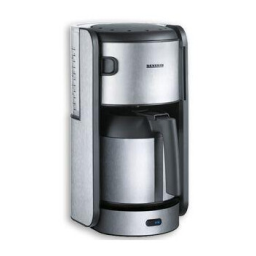 SEVERIN KA 4770 Manuel utilisateur | Fixfr