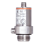 IFM PL2057 Flush pressure transmitter Mode d'emploi