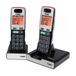 Fysic FX-5520 Senioren DECT telefoon met grote toetsen en 2 handsets Manuel utilisateur