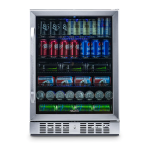 NewAir ABR-1770 24&rdquo; Built-in 177 Can Beverage Fridge in Stainless Steel  Manuel utilisateur