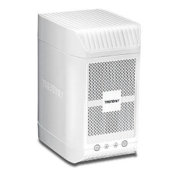 Trendnet TN-200T1 2-Bay NAS Media Server Enclosure (1 x 1 TB) Fiche technique | Fixfr