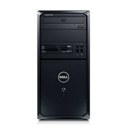 Dell Vostro 270 desktop Guide de démarrage rapide | Fixfr