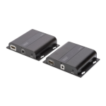 Digitus DS-55122 4K HDMI Extender via CAT / IP (Set) Manuel du propri&eacute;taire