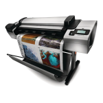 HP DesignJet T790 Printer series Manuel utilisateur