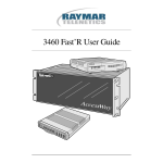 Raymar-Telenetics 3460 Manuel utilisateur