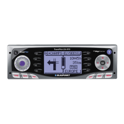 Blaupunkt TRAVELPILOT DX-R70 Manuel utilisateur | Fixfr