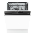 Gorenje DW30.1 Lave-vaisselle tout int&eacute;grable GV63160 Une information important