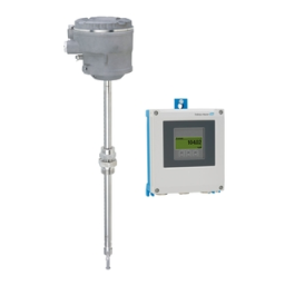 Endres+Hauser Proline t-mass I Manuel utilisateur | Fixfr