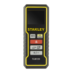 Stanley TLM99 Manuel utilisateur