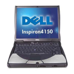 Dell Inspiron 4150 laptop Manuel du propri&eacute;taire
