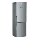 Whirlpool ARC 8009/IX Fridge/freezer combination Manuel utilisateur