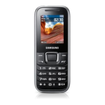 Samsung GT-E1230 Manuel utilisateur