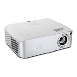 Acer H7531D Projector Manuel utilisateur | Fixfr