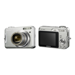 Sony Cyber-Shot DSC S800 Manuel utilisateur | Fixfr