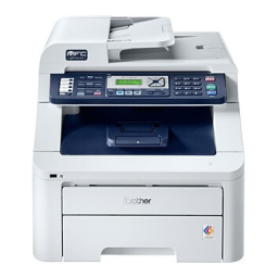 Brother MFC-9320CW Color Fax Manuel utilisateur | Fixfr