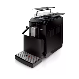 Saeco HD8765/47 Minuto Super-automatic espresso machine Guide de démarrage rapide | Fixfr