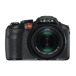 Leica V-lux 4 Manuel utilisateur | Fixfr
