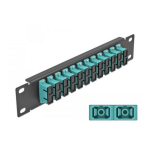 DeLOCK 43381 19&Prime; Fibre Patch Panel 24 port SC Simplex green Fiche technique