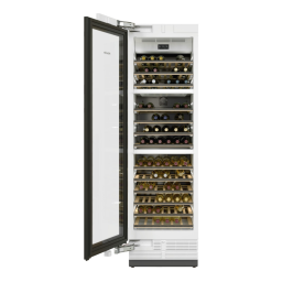 Miele KWT 2612 Vi Cave à vin MasterCool Design haut de gamme Manuel utilisateur | Fixfr