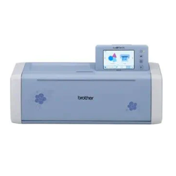 Brother SDX325 Cutting Machine Manuel utilisateur | Fixfr