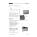 Swegon TBLZ-2-50 Instructions + Chat IA et PDF