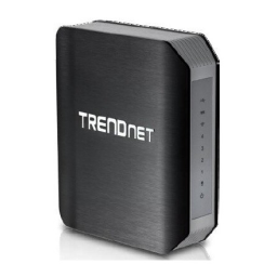 Trendnet TEW-811DRU AC1200 Dual Band Wireless Router Manuel utilisateur | Fixfr