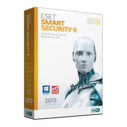 ESET Smart Security 6 Manuel utilisateur | Fixfr