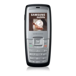 Samsung SGH-C140 Manuel utilisateur | Fixfr