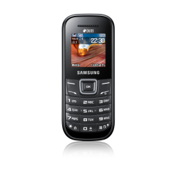 Samsung GT-E1200i : Mode d'emploi + Chat IA | Fixfr