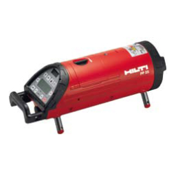 Hilti PPA 20 Manuel utilisateur | Fixfr