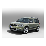 SKODA Yeti (2013/11) Manuel utilisateur