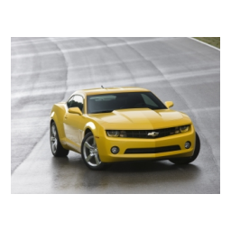 Chevrolet Camaro 2010 Mode d'emploi | Fixfr