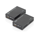 Digitus DS-55500 4K HDMI Extender Set, HDBaseT&trade;, 4K/30Hz, 70 m Guide de d&eacute;marrage rapide