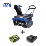 Snow Joe ION100V-21SB 100-Volt iONPRO Cordless Brushless Variable Speed Single Stage Snowblower Kit Manuel du propri&eacute;taire