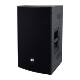 RCF 4PRO 2031-A ACTIVE TWO-WAY SPEAKER spécification | Fixfr