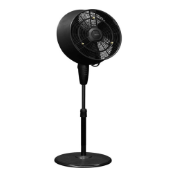 NewAir AF-520B-REM Remanufactured Outdoor Misting Fan and Pedestal Fan Combination, 500 sq. ft.  Manuel utilisateur | Fixfr