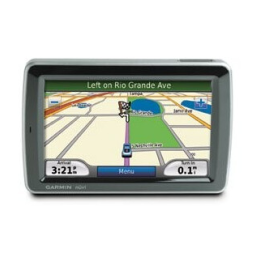 Garmin Nuvi 5000 Manuel utilisateur | Fixfr