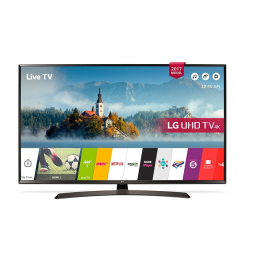 LG LG 60UJ634V Manuel du propriétaire | Fixfr