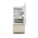 KitchenAid KRXF 9035 Fridge/freezer combination Manuel utilisateur