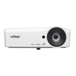 Vivitek DH558 Projector Manuel utilisateur | Fixfr