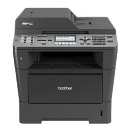 Brother MFC-8510DN Monochrome Laser Fax Mode d'emploi | Fixfr