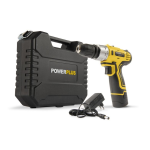 Powerplus POWX0041LI DRILL/SCREWDRIVER 12V LI-ION Manuel du propri&eacute;taire